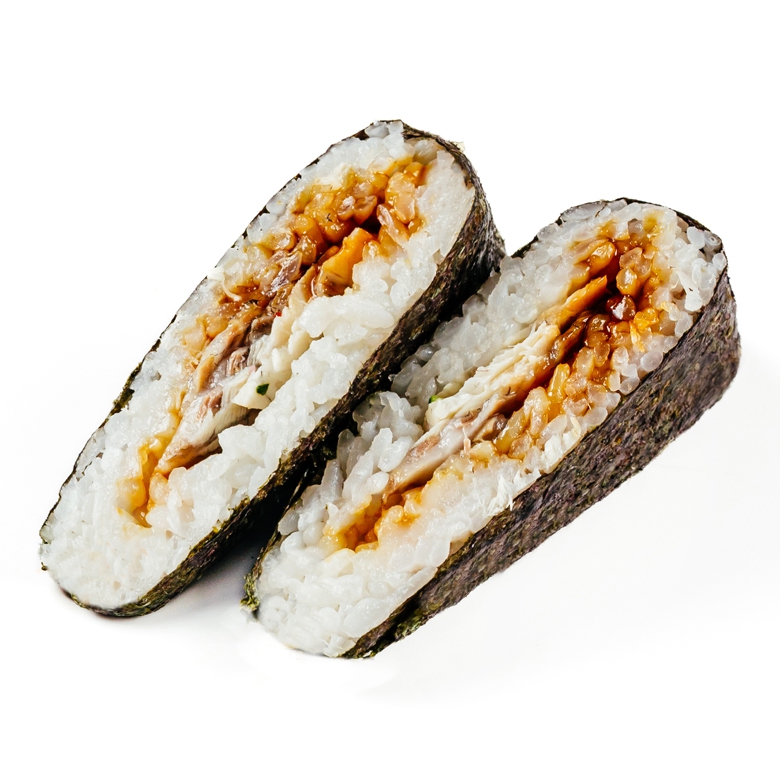 Онигири с угрем